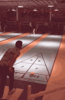 shuffleboard game board games competition