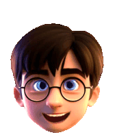 Harry Potter Laughing Sticker - Harry Potter Laughing Stickers