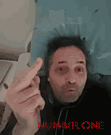 Number One Middle Finger GIF