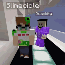 Quackity And Slimecicle Cdapduo GIF - Quackity And Slimecicle Cdapduo Hoglinheart GIFs