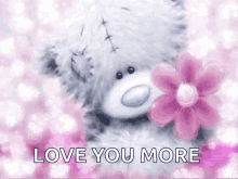 Teddy Bear I Love You GIF - Teddy Bear I Love You I Love You More GIFs