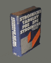 a book that says strojnicke tabulky pre sps strojnicke