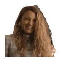 a sticker of a woman 's face with the word unanswerable on the bottom