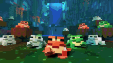 Minecraft Frog GIF - Minecraft Frog Cool GIFs