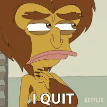 I Quit Maurice The Hormone Monster GIF - I Quit Maurice The Hormone Monster Big Mouth GIFs