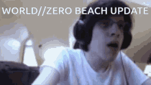 World Zero Beach Update GIF