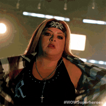 Ready To Fight Reina Del Rey GIF - Ready To Fight Reina Del Rey Wow Women Of Wrestling GIFs