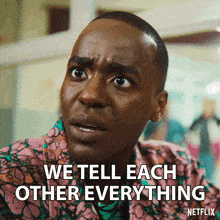 We Tell Each Other Everything Eric Effiong GIF - We Tell Each Other Everything Eric Effiong Ncuti Gatwa GIFs
