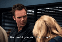 How Could You Community-tv-show GIF - How Could You Community-tv-show Jeff-winger GIFs