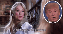 You Brought This On Yourself GIF - Meryl Streep Donald Trump You Brought This On Yourself GIFs