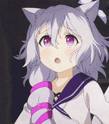 Anime Girl GIF - Anime Girl Cat GIFs