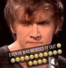 Bo Burnham Reaction Gif GIF - Bo Burnham Reaction Gif Even He Was Weirded Tf Out GIFs