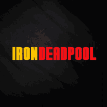 super hero iron deadpool iron deadpool marvel