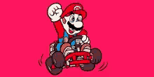 Mario Kart Super Mario GIF