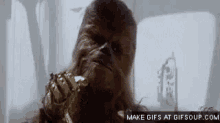 Chewbacca GIF - Star Wars Chewbacca Shrug GIFs