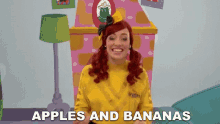 Apples And Bananas Emma Wiggle GIF - Apples And Bananas Emma Wiggle Emma GIFs