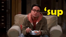 Sup GIF - The Big Bang Theory Jim Parsons Sheldon Cooper GIFs