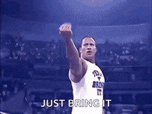 The Rock Smackdown GIF - The Rock Smackdown Just Bring It GIFs