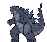 Godzilla stickers by StupidShepherd -- Fur Affinity [dot] net