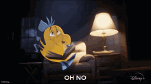 Oh No Flounder GIF - Oh No Flounder Chip N Dale Rescue Rangers GIFs