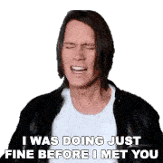 I Was Doing Just Fine Before I Met You Pellek Sticker - I Was Doing Just Fine Before I Met You Pellek The Chainsmokers Stickers