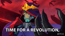 Time For A Revolution My Lord Skeletor GIF