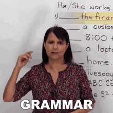 Grammar Rebecca GIF - Grammar Rebecca Learn English With Rebecca GIFs