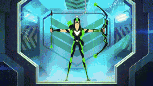arrow gifs — Speedy and Green Arrow