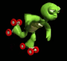 Skate Roller GIF - Skate Roller Turtle GIFs