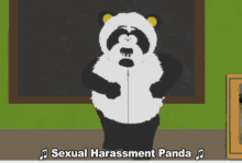 South Park Sexual Harassment Panda GIF - South Park Sexual Harassment Panda Panda GIFs