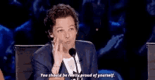 Louis Tomlinson You Should Be Really Proud Of Yourself GIF - Louis Tomlinson You Should Be Really Proud Of Yourself Proud GIFs