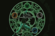 Mahou Sentai Magiranger Magi Green GIF