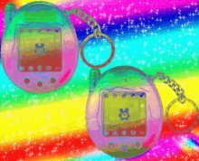 Tamagotchi Rainbow GIF