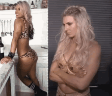Charlotte Flair Attracted To Toni Storm Charlotte Flair And Toni Storm GIF