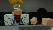 a cartoon character wearing a hat that says " jojo " on it