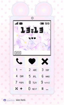 a phone with a message that says you have 1 missed call