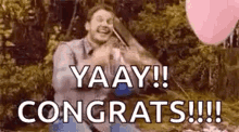Yay Congratulations GIF - Yay Congratulations Chris Pratt GIFs
