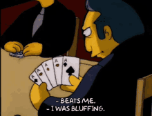 Bluffing GIF - Bluffing Gambling Cards GIFs