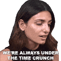 We Are Always Under The Time Crunch Prakriti Kakar Sticker - We Are Always Under The Time Crunch Prakriti Kakar Pinkvilla Stickers