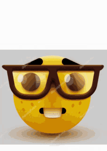Nerd Emoji Template GIF - Nerd Emoji Template Meme Templates GIFs