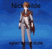 Nick Wilde Satans Side Dude Satan GIF - Nick Wilde Satans Side Dude Nick Wilde Satan GIFs