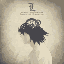 Death Note Death Note L GIF