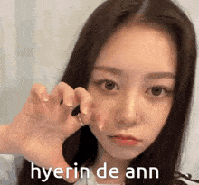 Hyerin De Ann Jeong Hyerin GIF - Hyerin De Ann Jeong Hyerin Triples GIFs