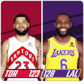 Toronto Raptors (123) Vs. Los Angeles Lakers (128) Post Game GIF - Nba Basketball Nba 2021 GIFs