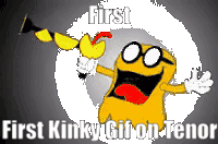 Kinky Kinky Pacman Sticker