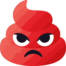 angry pile of poo joypixels pissed off annoyed