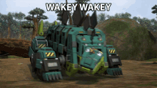Wakey Wakey Garby GIF - Wakey Wakey Garby Dinotrux GIFs