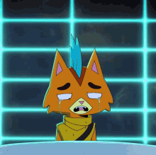 final space little cato sad crying
