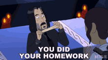 You Did Your Homework Keanu Reeves GIF - You Did Your Homework Keanu Reeves Inside Job GIFs