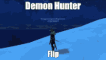 Demon Hunter Flip GIF